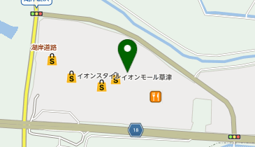 鎌倉パスタ イオンモール草津店の地図画像