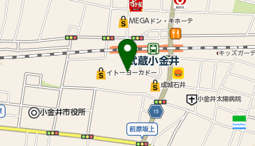 鎌倉パスタ アクウェルモール武蔵小金井店の地図画像