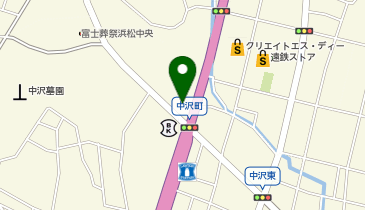 鎌倉パスタ 浜松中沢店の地図画像