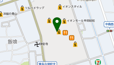 鎌倉パスタ イオンモール甲府昭和店の地図画像