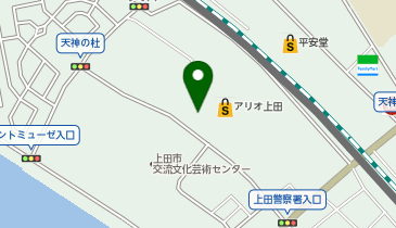 鎌倉パスタ アリオ上田店の地図画像