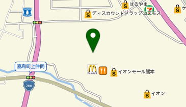 鎌倉パスタ イオンモール熊本店の地図画像