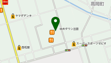 鎌倉パスタ ゆめタウン出雲店の地図画像
