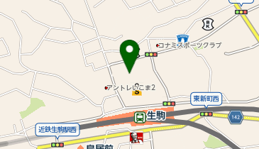 鎌倉パスタ ベルテラスいこま店の地図画像