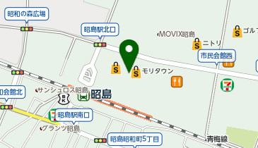 鎌倉パスタ モリタウン昭島店の地図画像