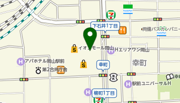 鎌倉パスタ イオンモール岡山店の地図画像