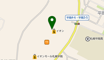 鎌倉パスタ イオンモール札幌平岡店の地図画像