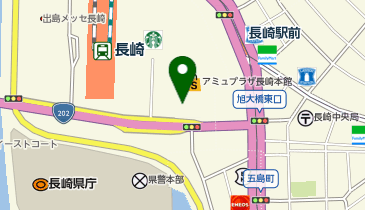鎌倉パスタ アミュプラザ長崎店の地図画像