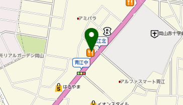鎌倉パスタ 岡山青江店の地図画像