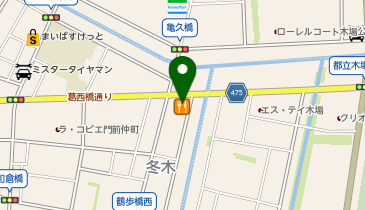 鎌倉パスタ 深川冬木店の地図画像