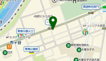 鎌倉パスタ 市ケ谷店の地図画像