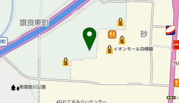 鎌倉パスタ イオンモール四條畷店の地図画像