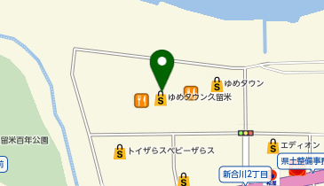 鎌倉パスタ ゆめタウン久留米店の地図画像