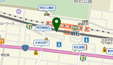 鎌倉パスタ ピオレ明石店の地図画像