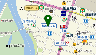 鎌倉パスタ 広島紙屋町店の地図画像