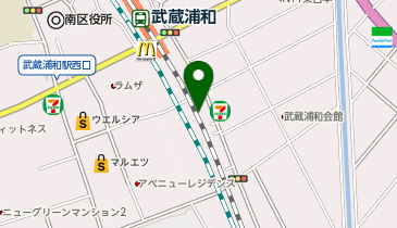 鎌倉パスタ 武蔵浦和マーレ店の地図画像