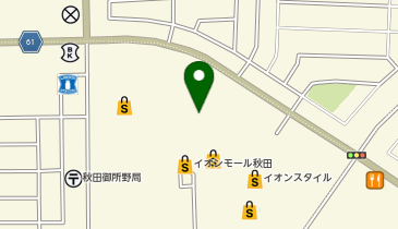 鎌倉パスタ イオンモール秋田店の地図画像
