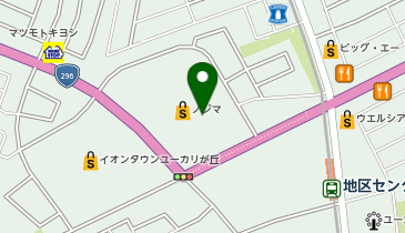 鎌倉パスタ イオンタウンユーカリが丘店の地図画像