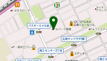 鎌倉パスタ 広島アルパーク店の地図画像