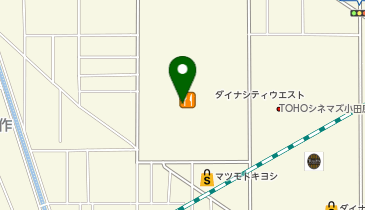鎌倉パスタ 小田原ダイナシティ店の地図画像