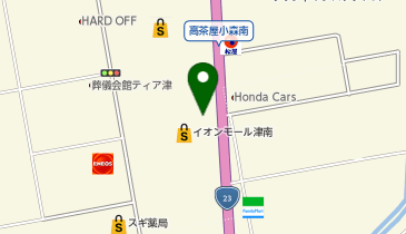 鎌倉パスタ イオンモール津南店の地図画像