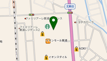 鎌倉パスタ イオンモール東浦店の地図画像