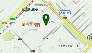 鎌倉パスタ イオン新浦安店の地図画像