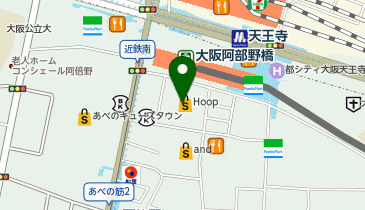 鎌倉パスタ あべのHoop店の地図画像