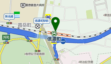 鎌倉パスタ アトレ信濃町店の地図画像