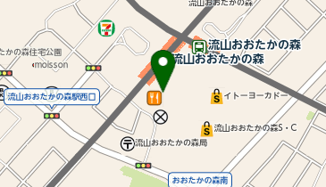 鎌倉パスタ 流山おおたかの森S・C店の地図画像