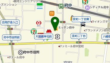 鎌倉パスタ ミッテン府中店の地図画像