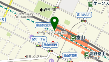 鎌倉パスタ 富山マルート店の地図画像