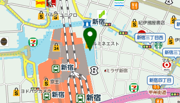 Kamakurapasta Fresca ルミネエスト店の地図画像