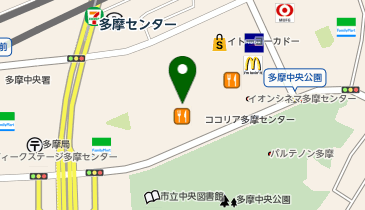 鎌倉パスタ ココリア多摩センター 店の地図画像