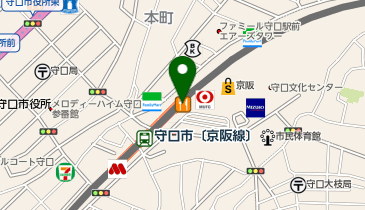 鎌倉パスタ エル守口店の地図画像
