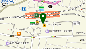 鎌倉パスタ 水戸エクセルみなみ店の地図画像