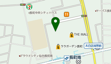 鎌倉パスタ ザ・モール仙台長町店の地図画像