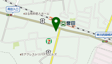 誉田南口整骨院の地図画像
