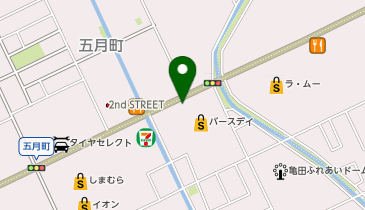 新潟亀田大通り接骨院の地図画像