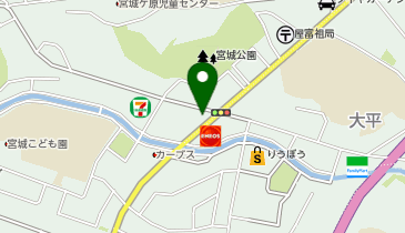 浦添宮城接骨院の地図画像