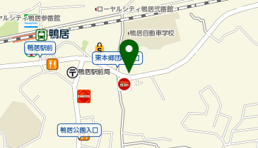鴨居南口接骨院の地図画像