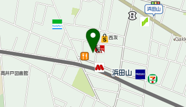 リフレッシュセンターリラックス浜田山店の地図画像