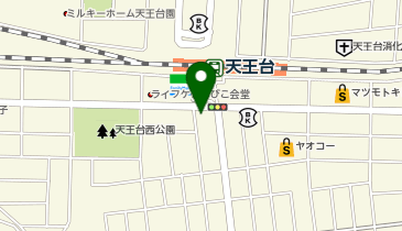 天王台駅前整骨院の地図画像