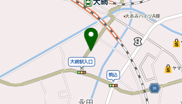 大網駅前整骨院の地図画像