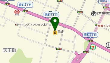 リフレッシュセンターリラックス水戸京成百貨店の地図画像