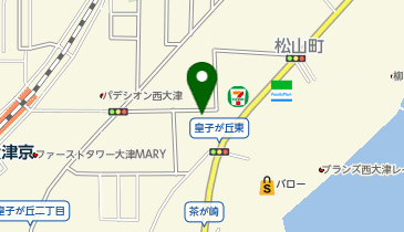 弁慶はりきゅう整骨院 西大津院の地図画像