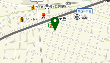 リラックス梅ケ丘店の地図画像