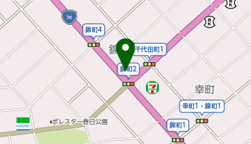 千歳駅南接骨院の地図画像