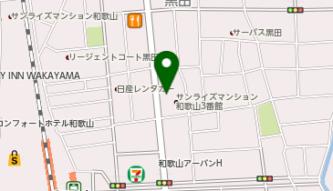 和歌山駅東口接骨院の地図画像