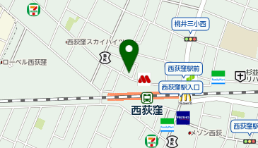 西荻窪中央整骨院の地図画像